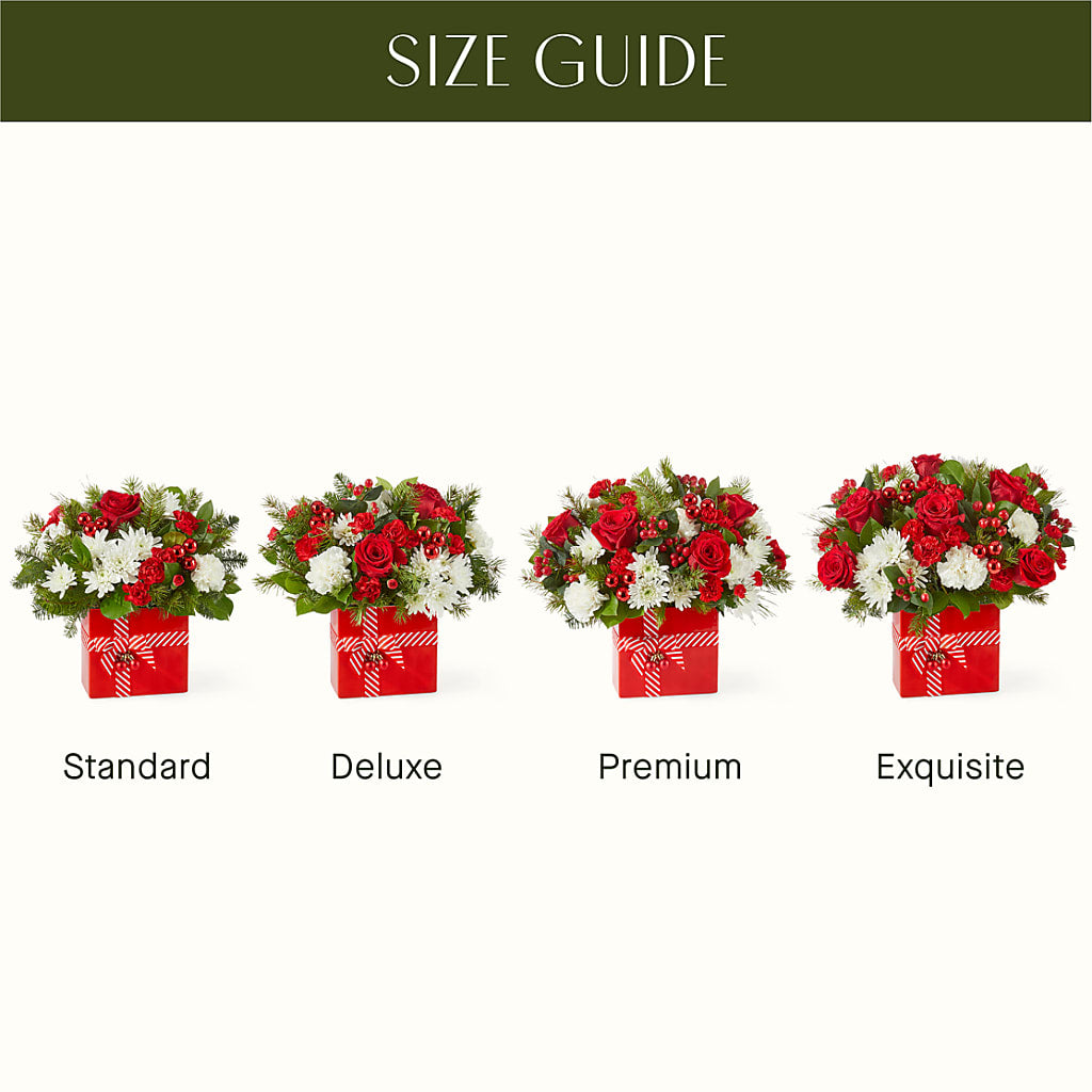 Presents Under the Tree Bouquet – Fleuriste Thalia, Varennes PQ