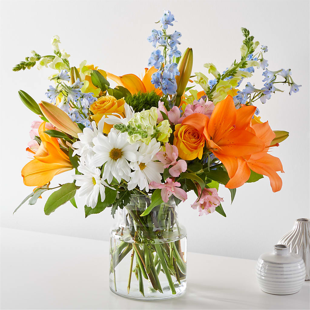 Sun Salutation Bouquet – Fleuriste Thalia, Varennes PQ