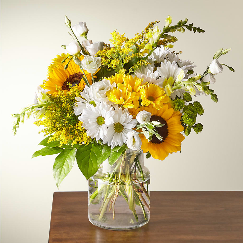 Hello Sunshine Bouquet – Fleuriste Thalia, Varennes PQ