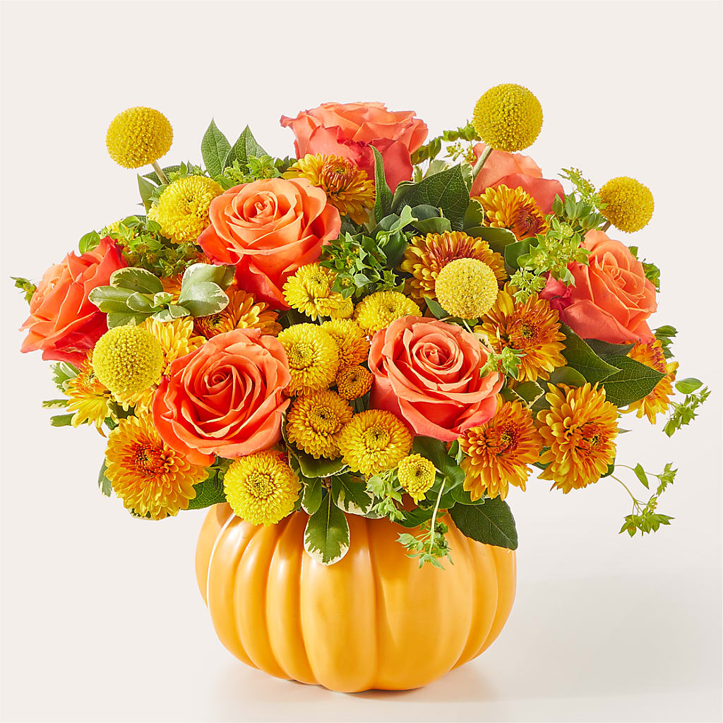 Gourdgeous Pumpkin – Fleuriste Thalia, Varennes PQ
