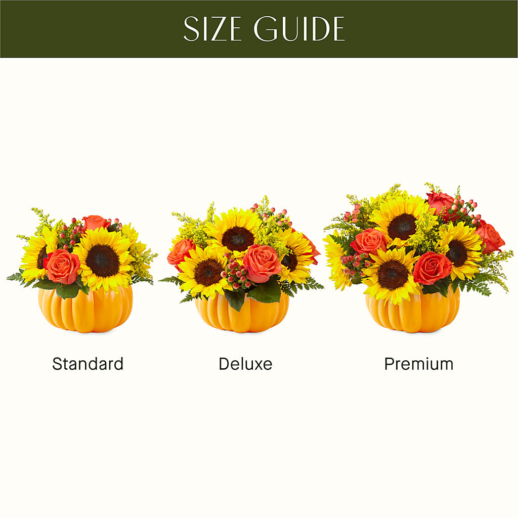 Pick of the Patch Pumpkin Bouquet – Fleuriste Thalia, Varennes PQ