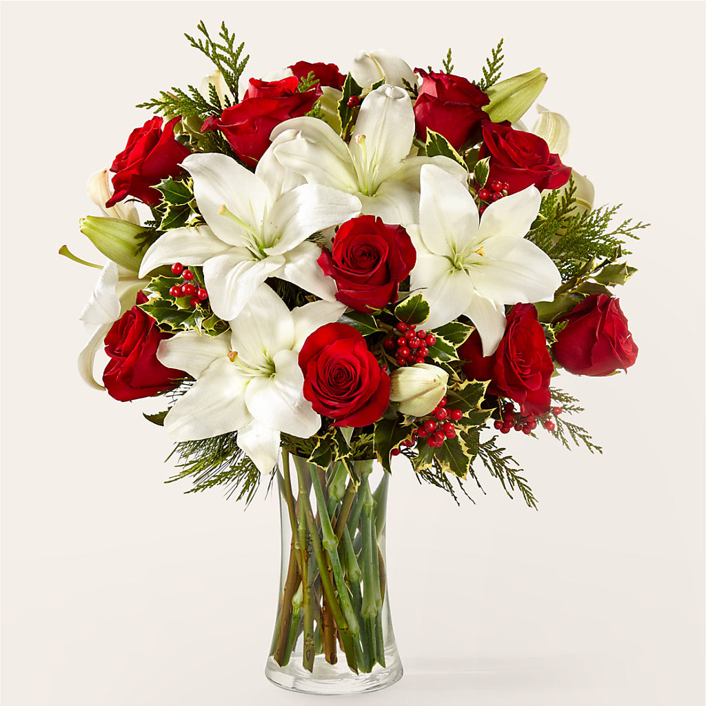 Sparkling Snowflakes Bouquet – Fleuriste Thalia, Varennes PQ