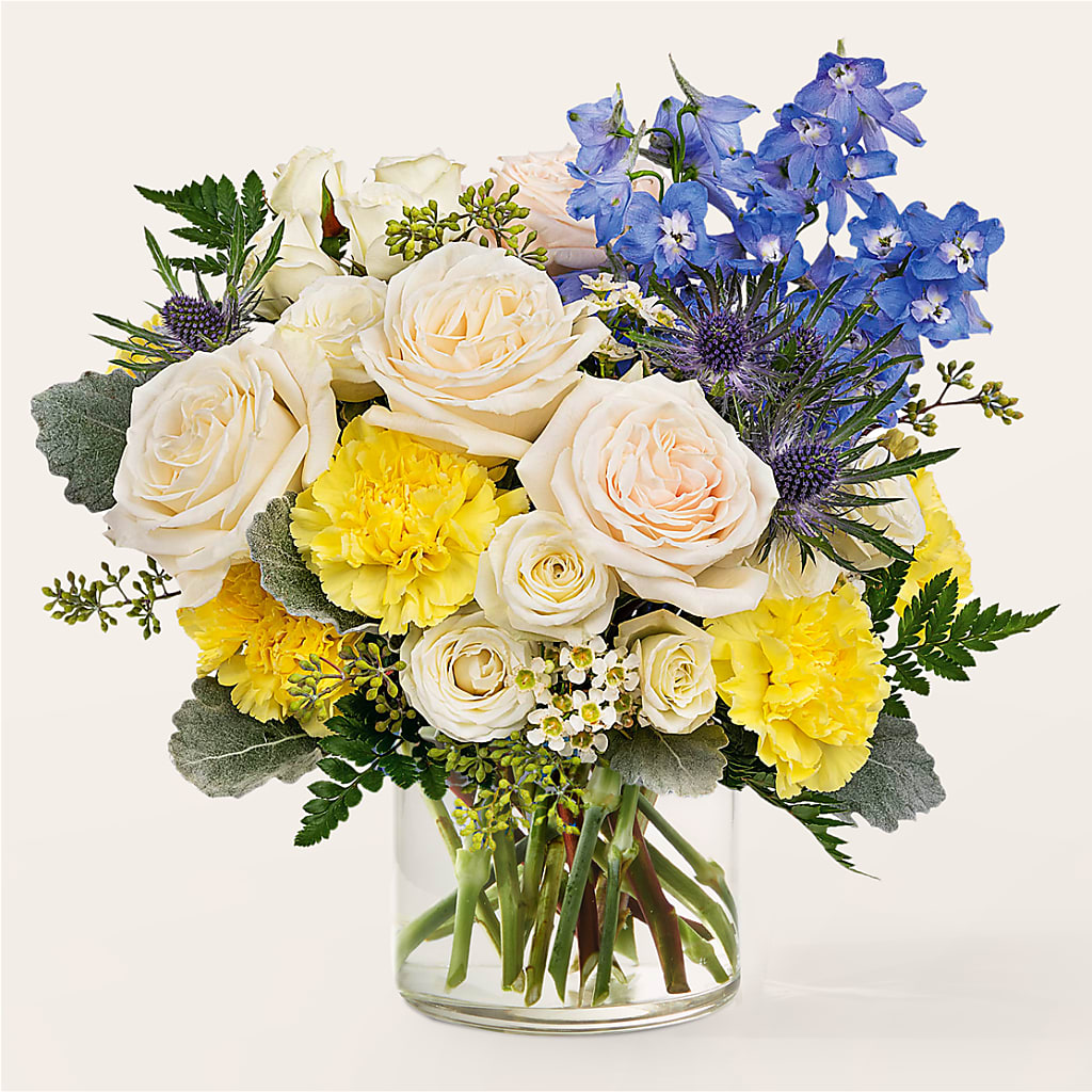 Lemon Sorbet Bouquet – Fleuriste Thalia, Varennes PQ