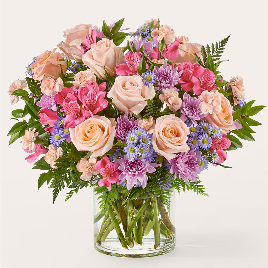 Sunset Serenade Bouquet – Fleuriste Thalia, Varennes PQ