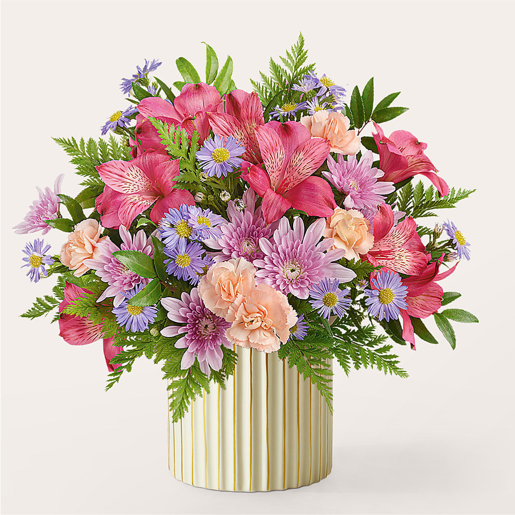 Sunset Serenade Bouquet – Fleuriste Thalia, Varennes PQ