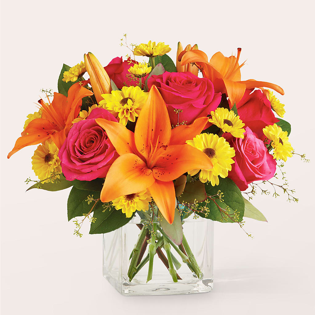 Neon Lights Bouquet – Fleuriste Thalia, Varennes PQ
