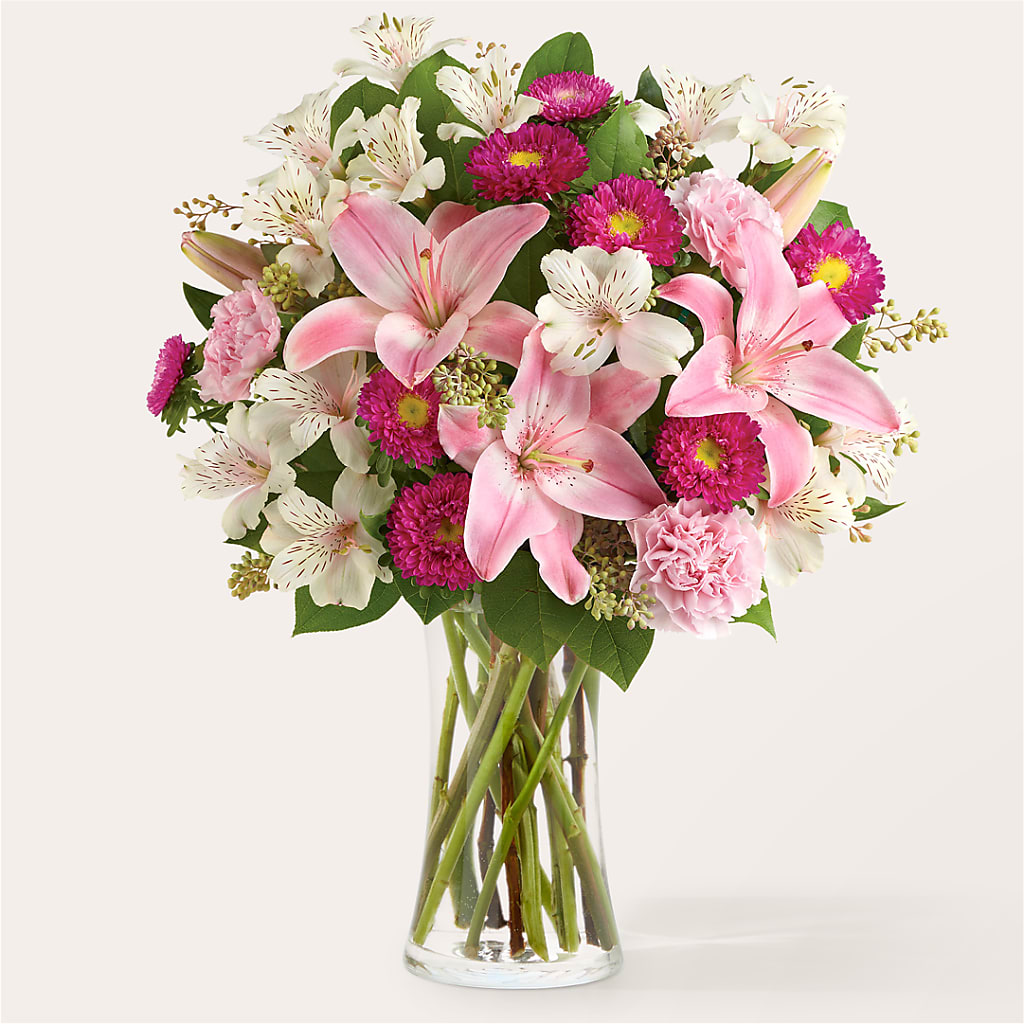 Feeling Fuchsia Bouquet – Fleuriste Thalia, Varennes PQ