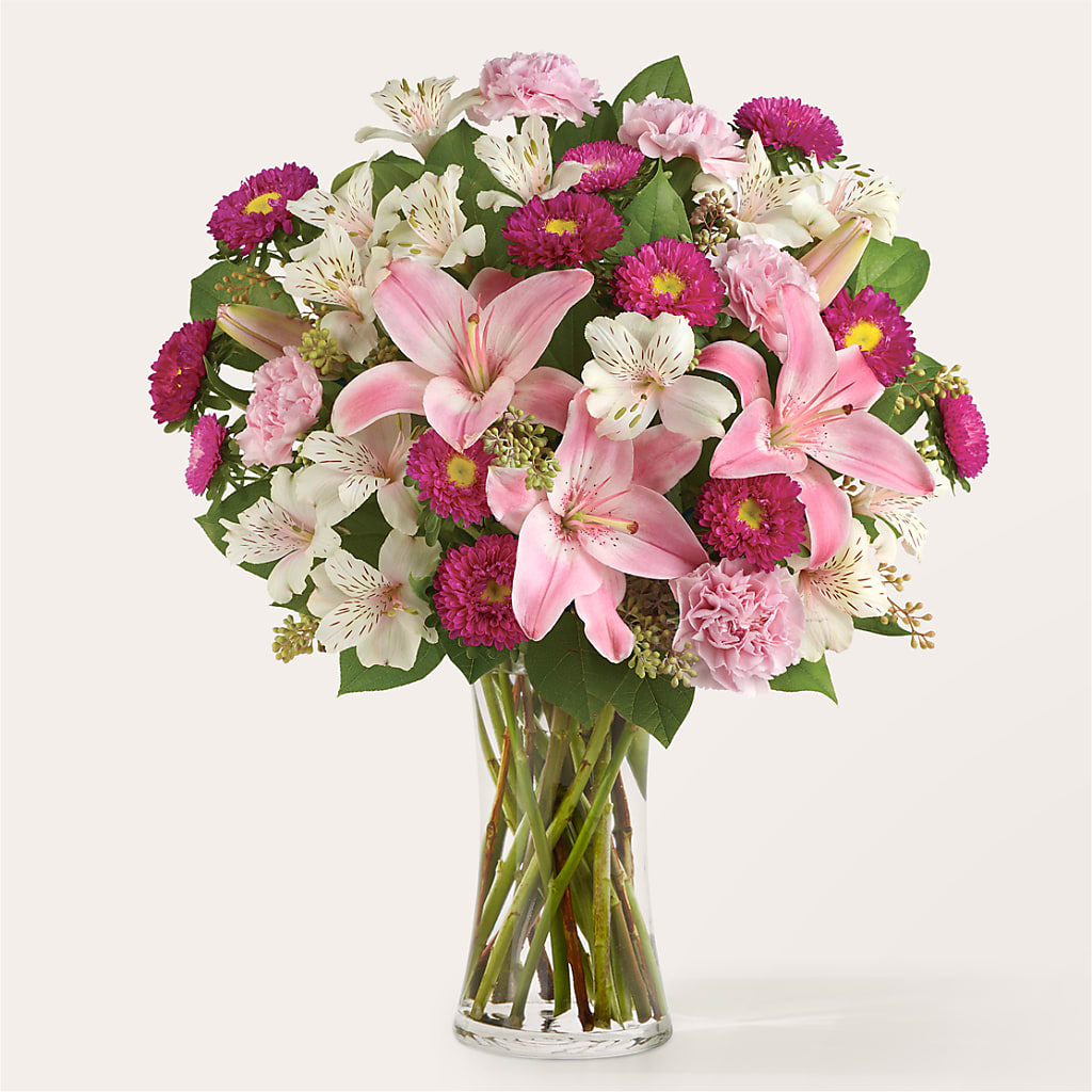 Feeling Fuchsia Bouquet – Fleuriste Thalia, Varennes PQ