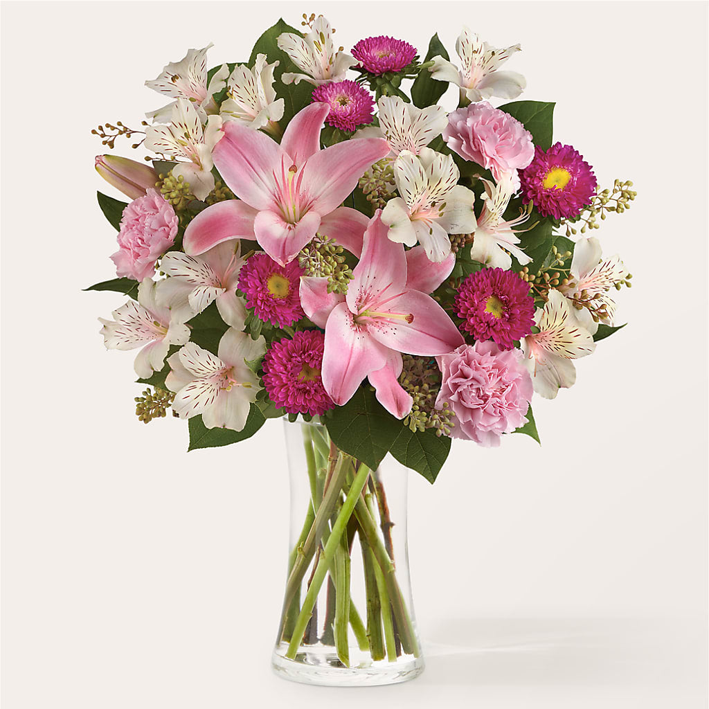 Feeling Fuchsia Bouquet – Fleuriste Thalia, Varennes PQ