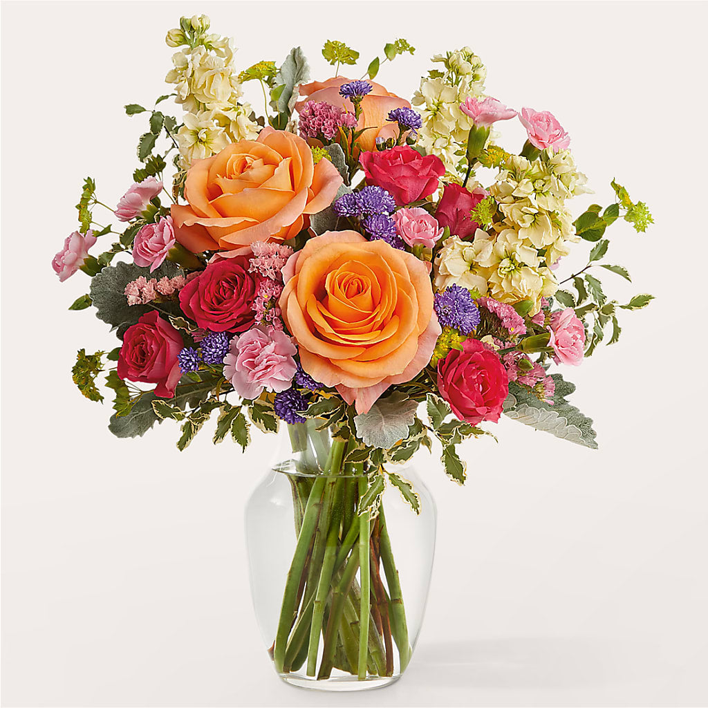 Tangerine Tango Bouquet – Fleuriste Thalia, Varennes PQ