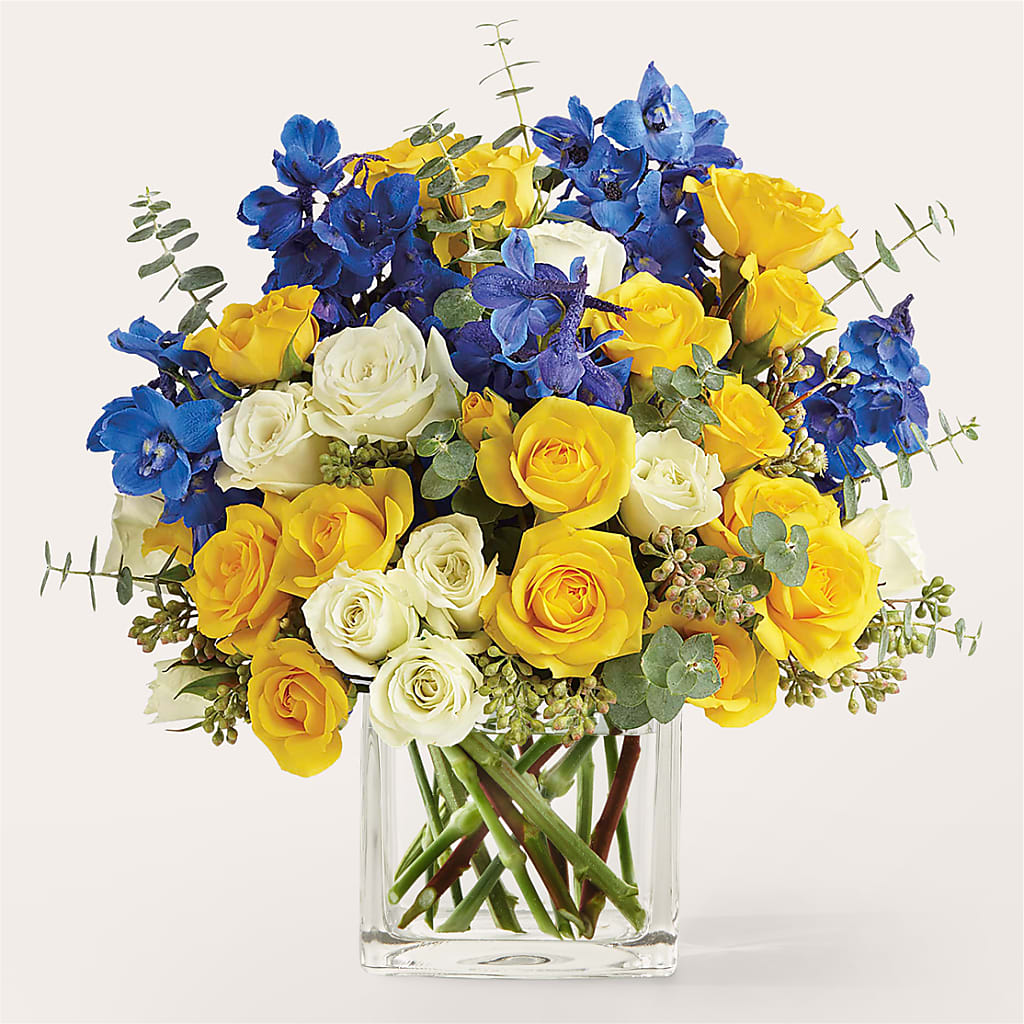 Sparkling Citrine Bouquet – Fleuriste Thalia, Varennes PQ