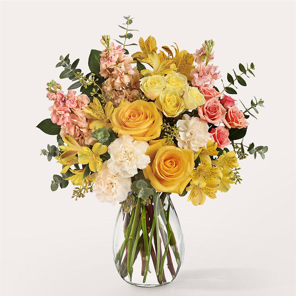Slice of Sunrise Bouquet – Fleuriste Thalia, Varennes PQ