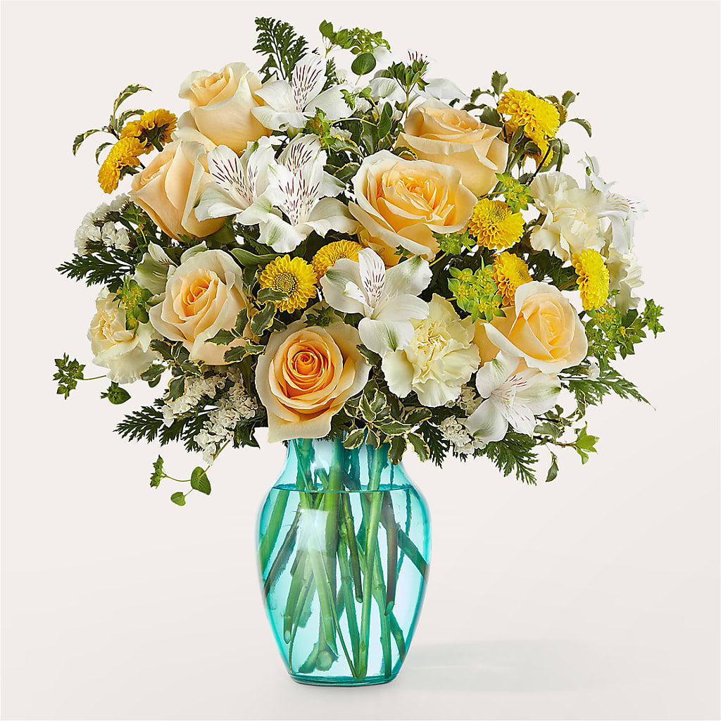 Crisp and Clean Bouquet – Fleuriste Thalia, Varennes PQ
