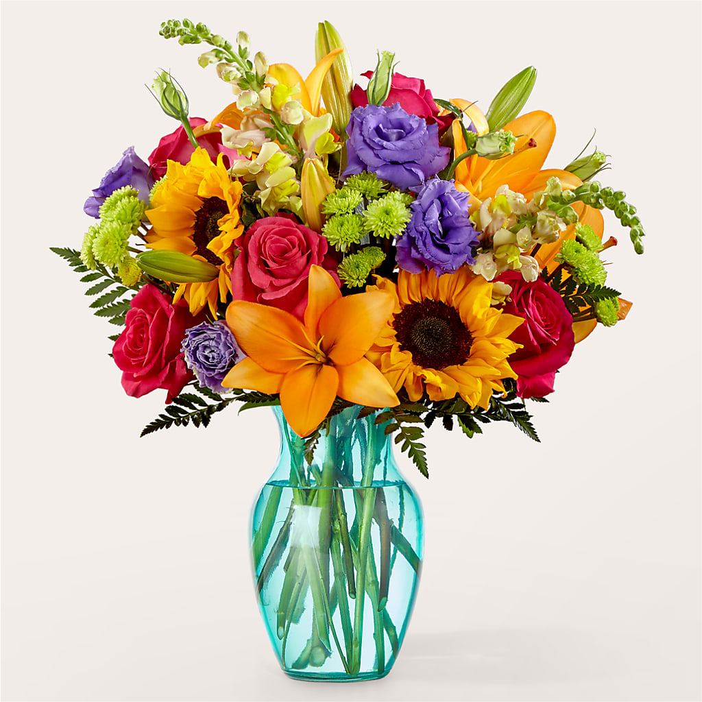 Double Rainbow Bouquet – Fleuriste Thalia, Varennes PQ
