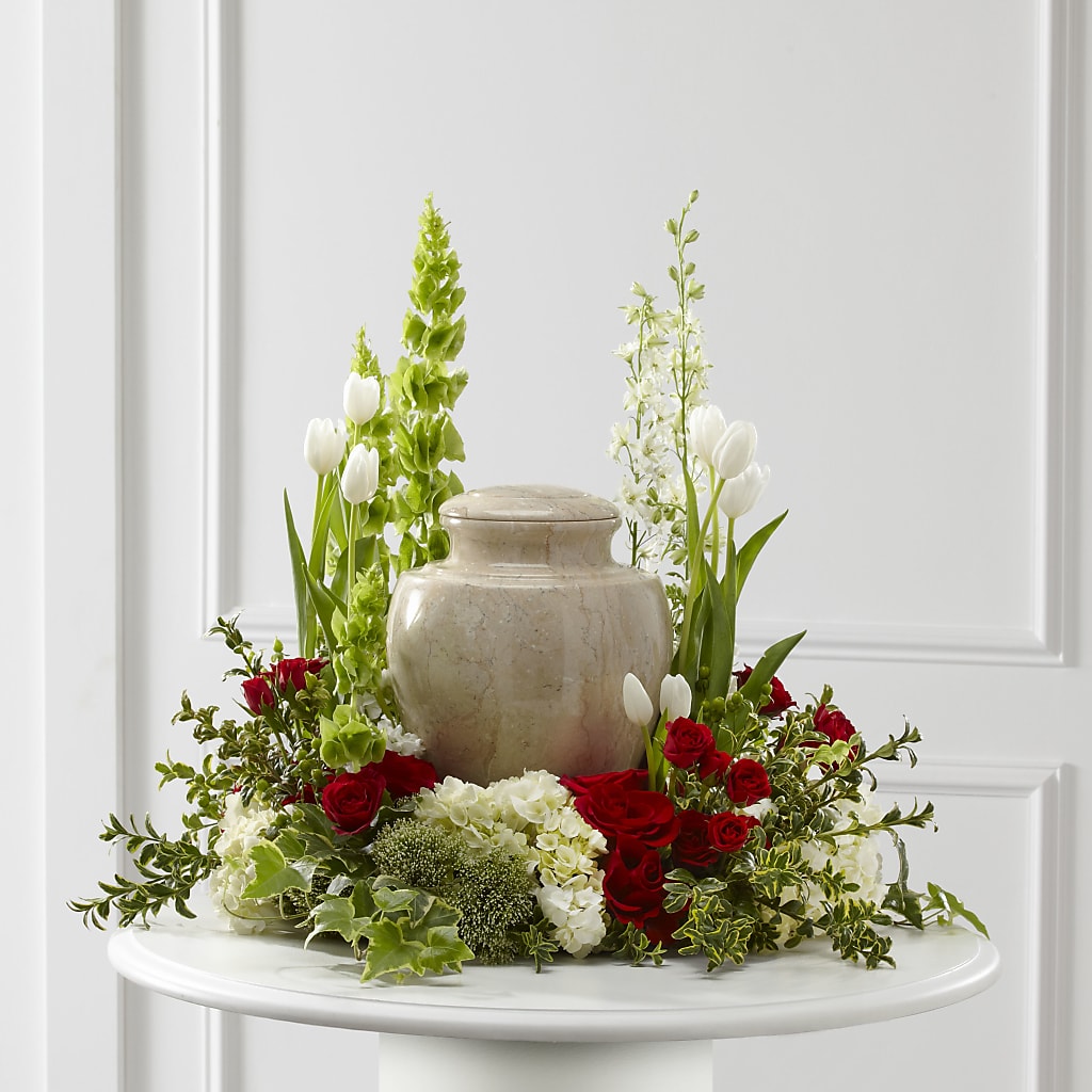 Tears of Comfort Arrangement – Fleuriste Thalia, Varennes PQ