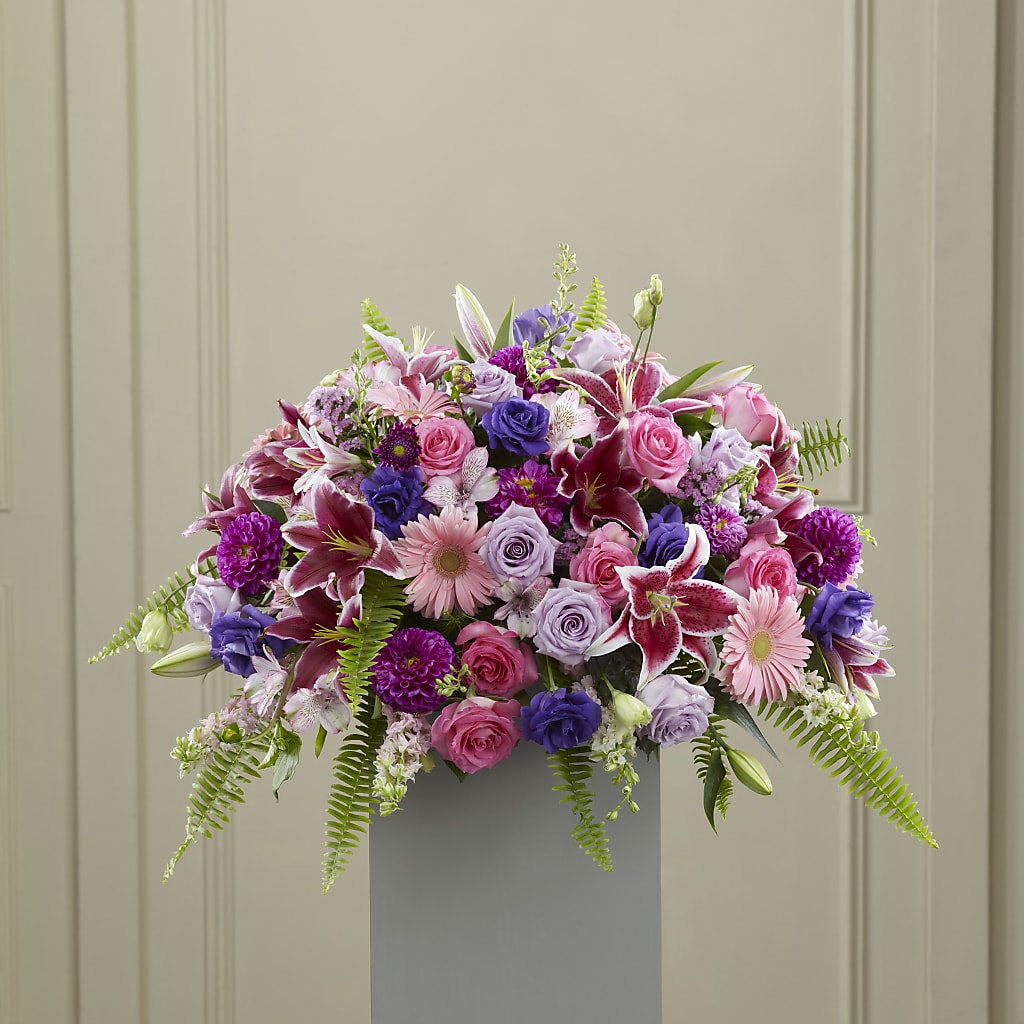 Fare Thee Well Pedestal – Fleuriste Thalia, Varennes PQ