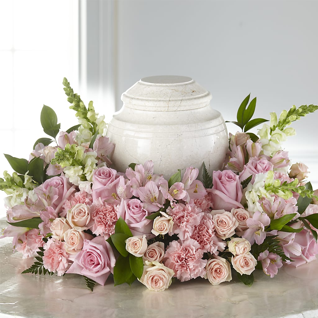 Blooms of Hope Cremation Adornment – Fleuriste Thalia, Varennes PQ