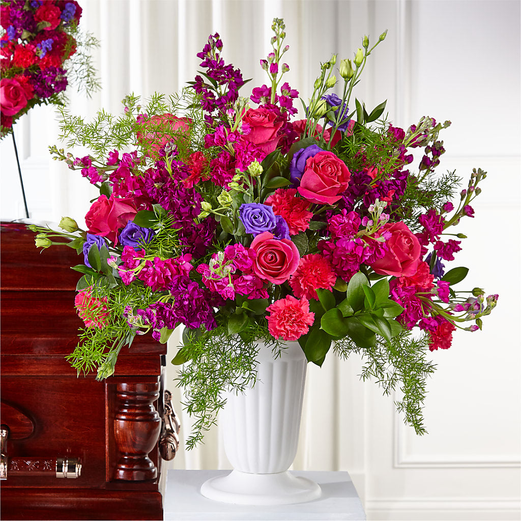 Eternal Day Arrangement – Fleuriste Thalia, Varennes PQ