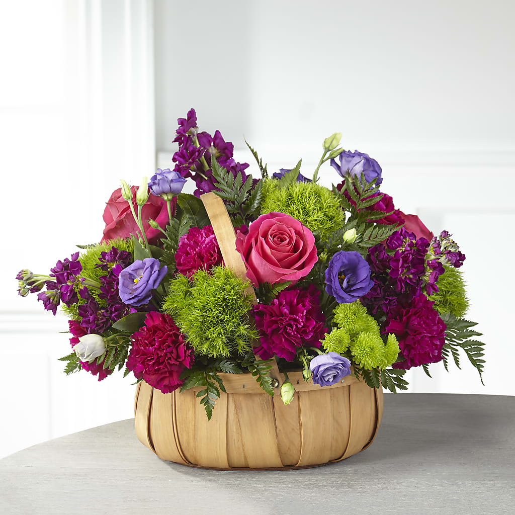Serene Sanctuary Basket – Fleuriste Thalia, Varennes PQ
