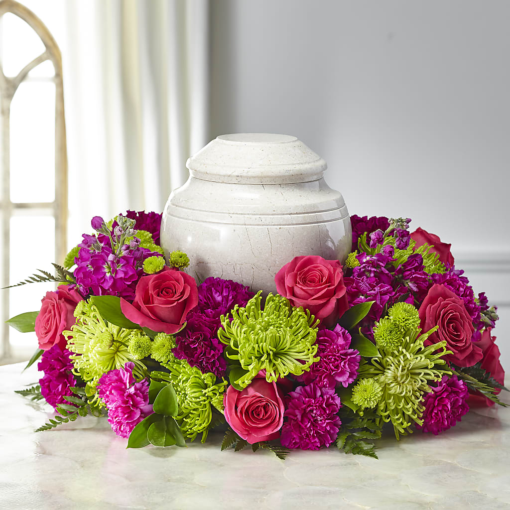 Hopeful Blessings Cremation Adornment – Fleuriste Thalia, Varennes PQ