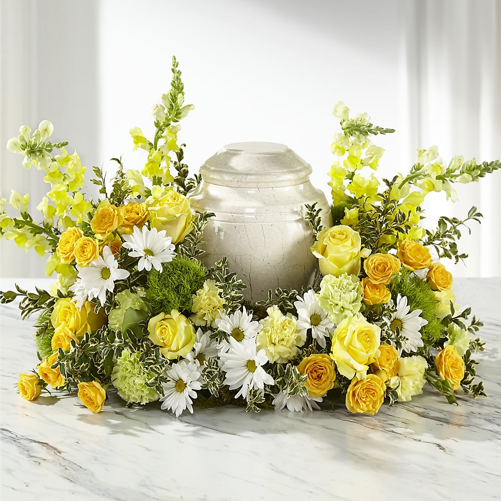 Graceful Love Cremation Adornment – Fleuriste Thalia, Varennes PQ