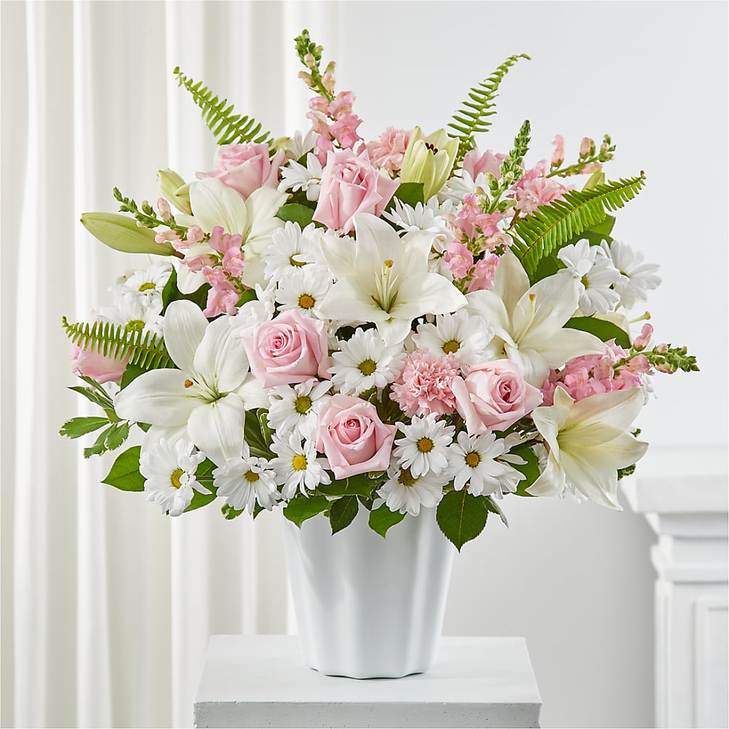 Soft Touch Tabletop Basket – Fleuriste Thalia, Varennes PQ