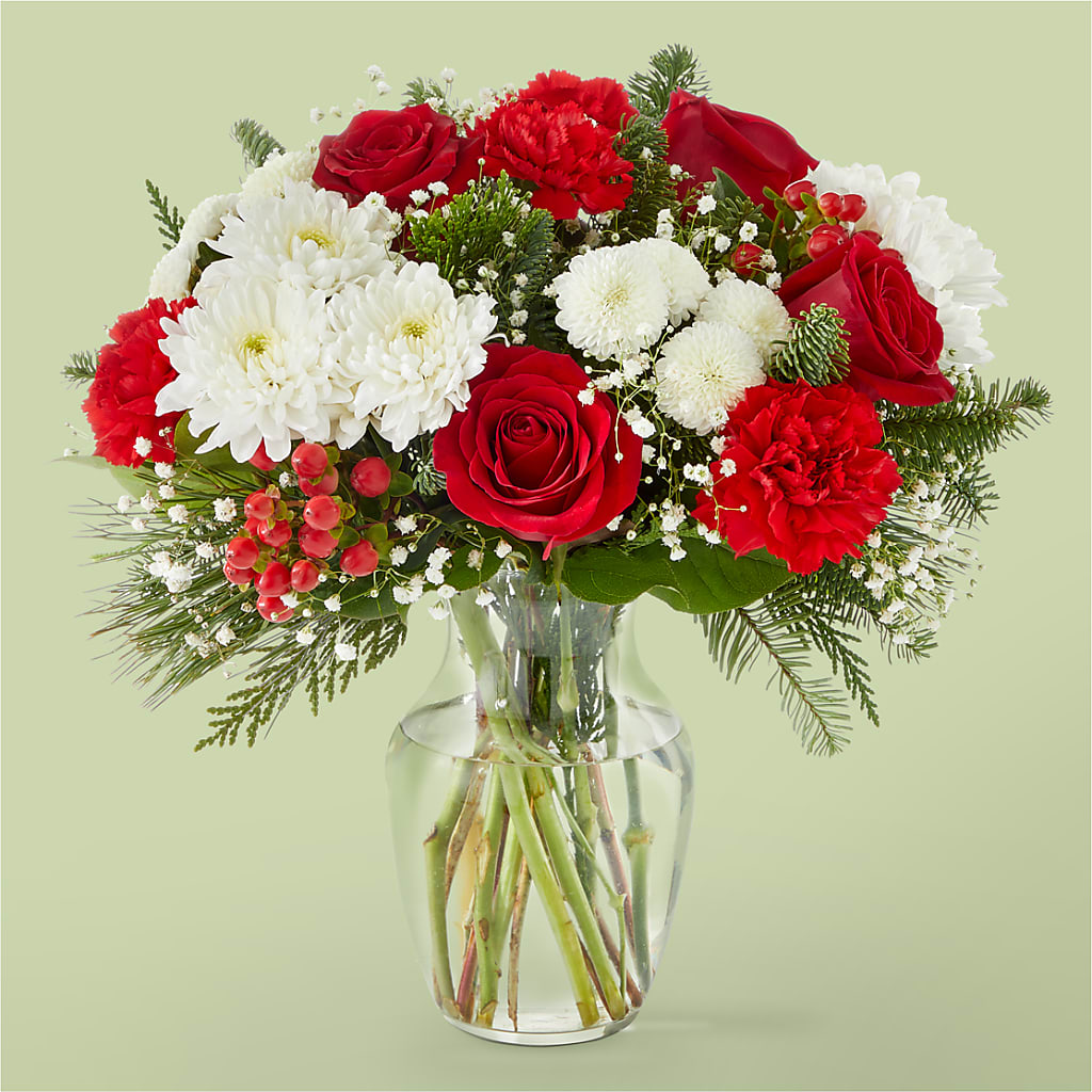 Chance of Flurries Bouquet – Fleuriste Thalia, Varennes PQ