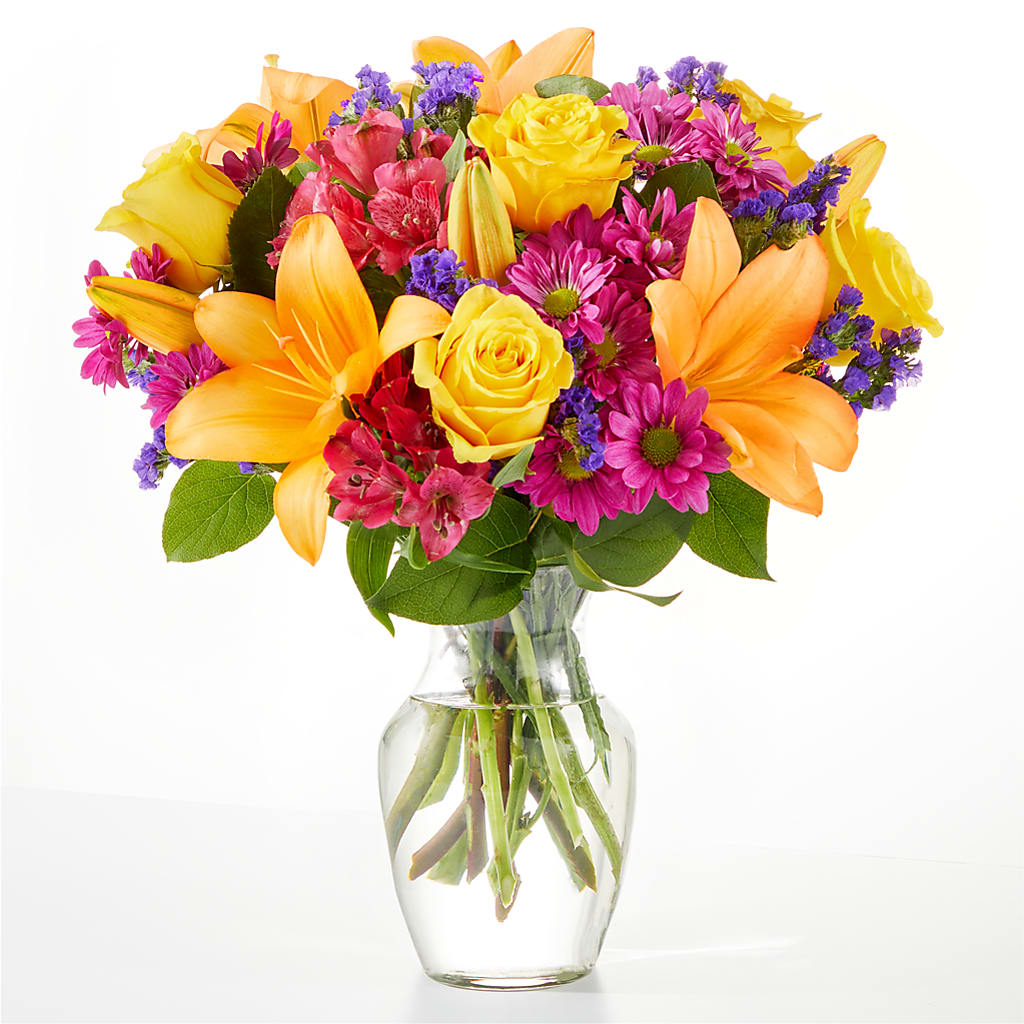 Colorful Visions Bouquet – Fleuriste Thalia, Varennes PQ