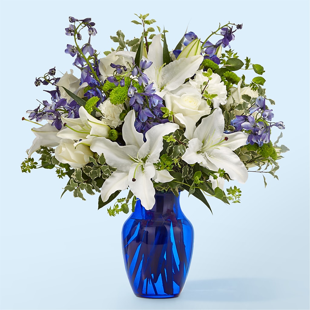 Santorini Bouquet – Fleuriste Thalia, Varennes PQ