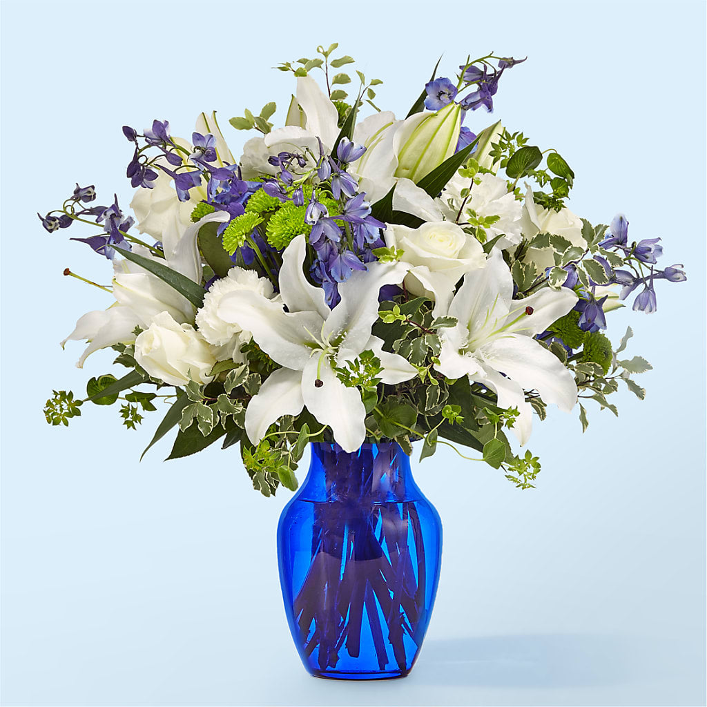 Santorini Bouquet – Fleuriste Thalia, Varennes PQ