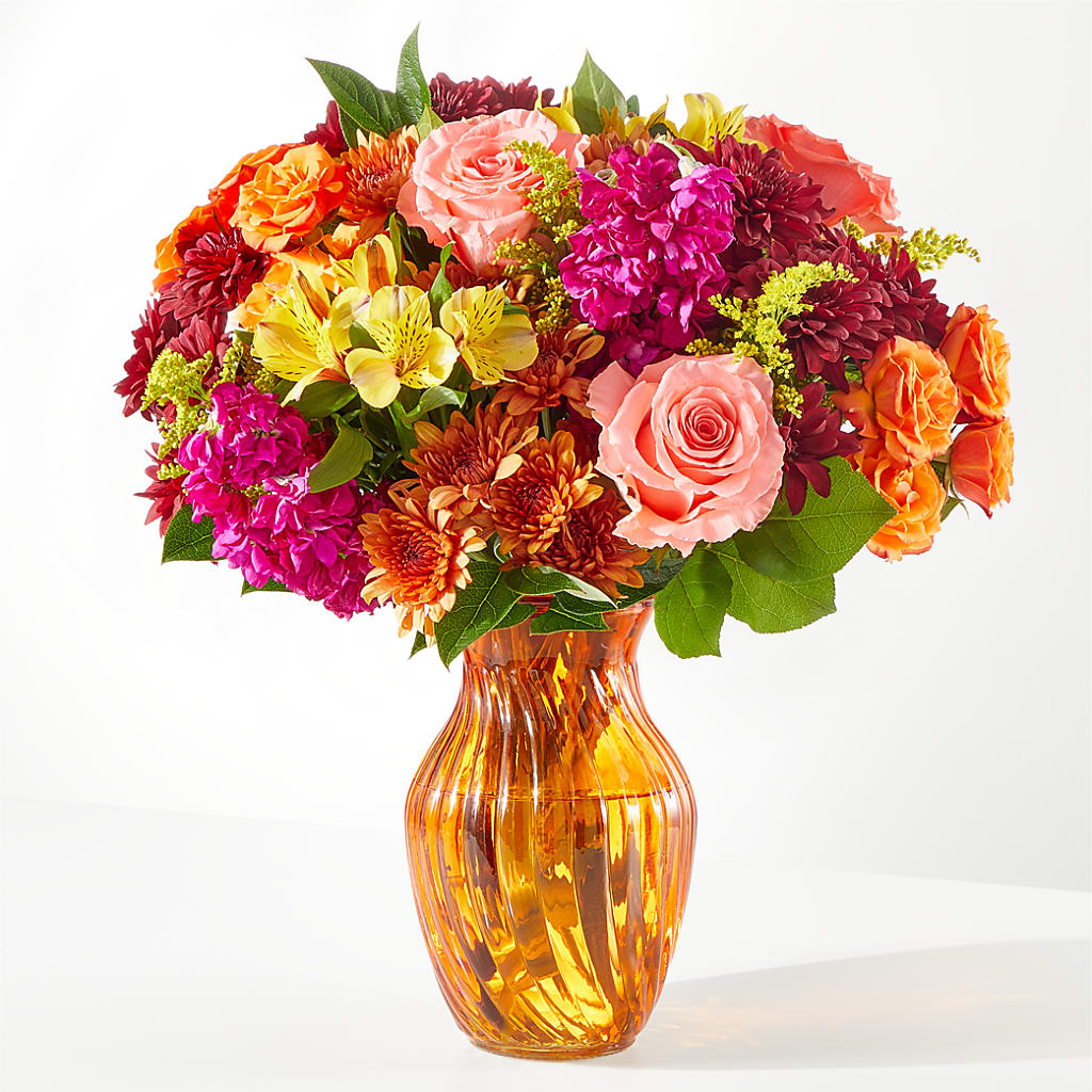 Amber Muse Bouquet – Fleuriste Thalia, Varennes PQ