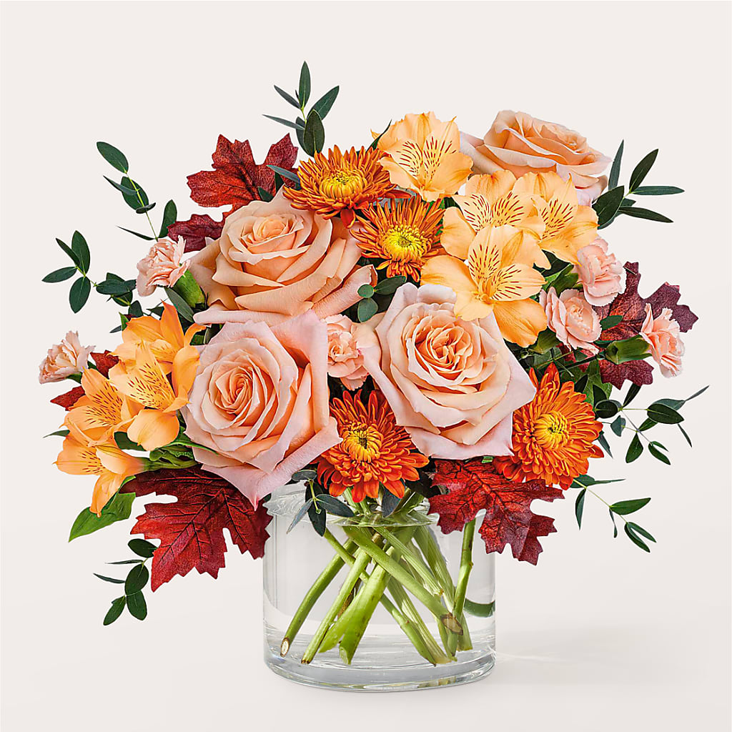 Spiced Latte Bouquet – Fleuriste Thalia, Varennes PQ
