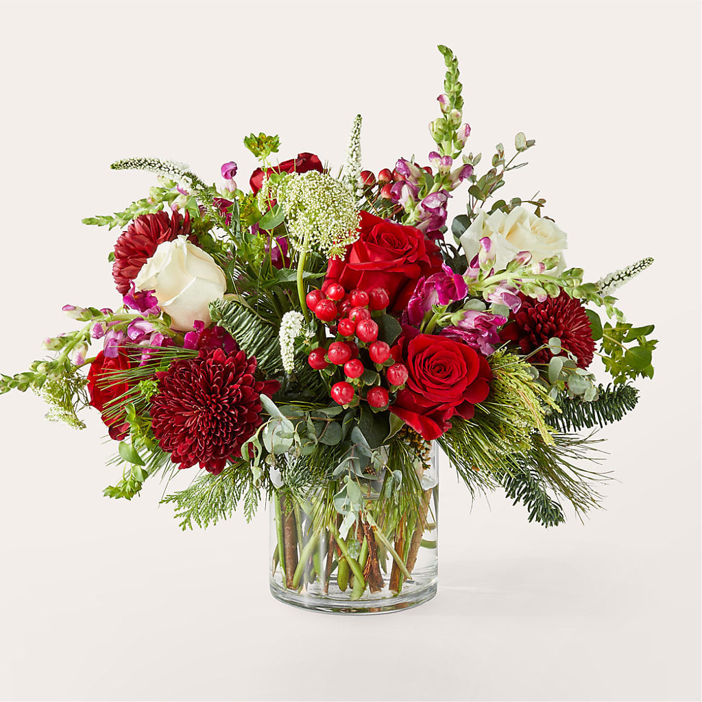 Cranberry Fizz Bouquet – Fleuriste Thalia, Varennes PQ