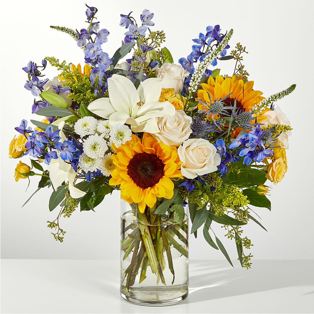 Wonderfully Sunny Bouquet – Fleuriste Thalia, Varennes PQ