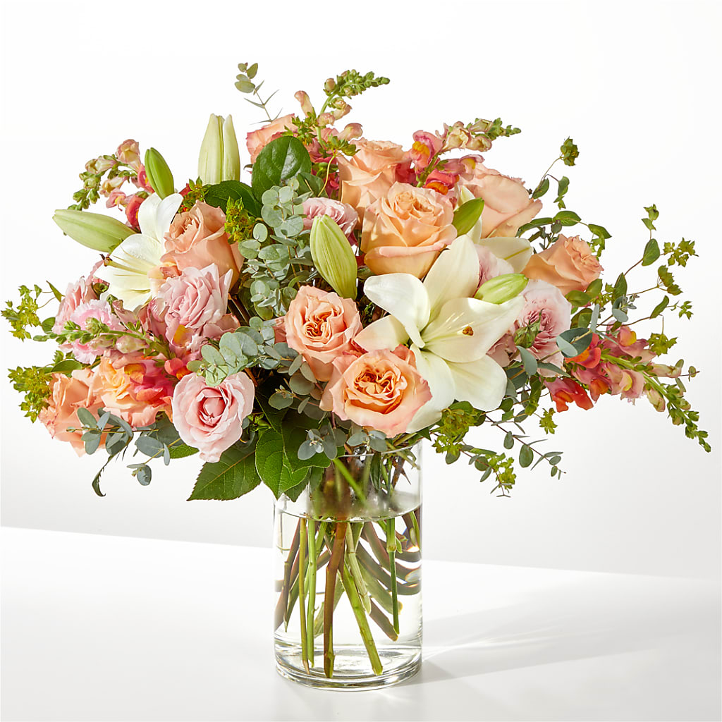 Grapefruit Splash Bouquet – Fleuriste Thalia, Varennes PQ