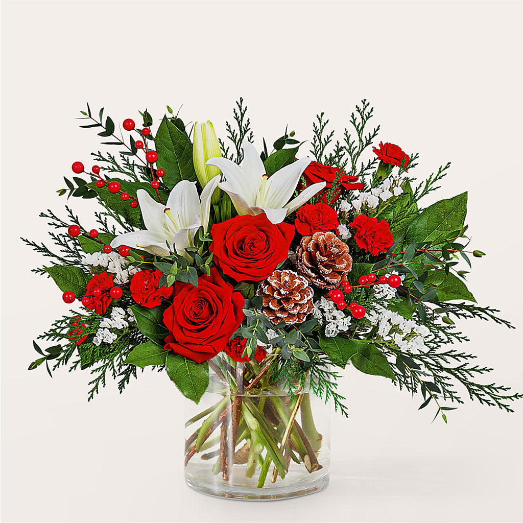 Best in Snow Bouquet – Fleuriste Thalia, Varennes PQ