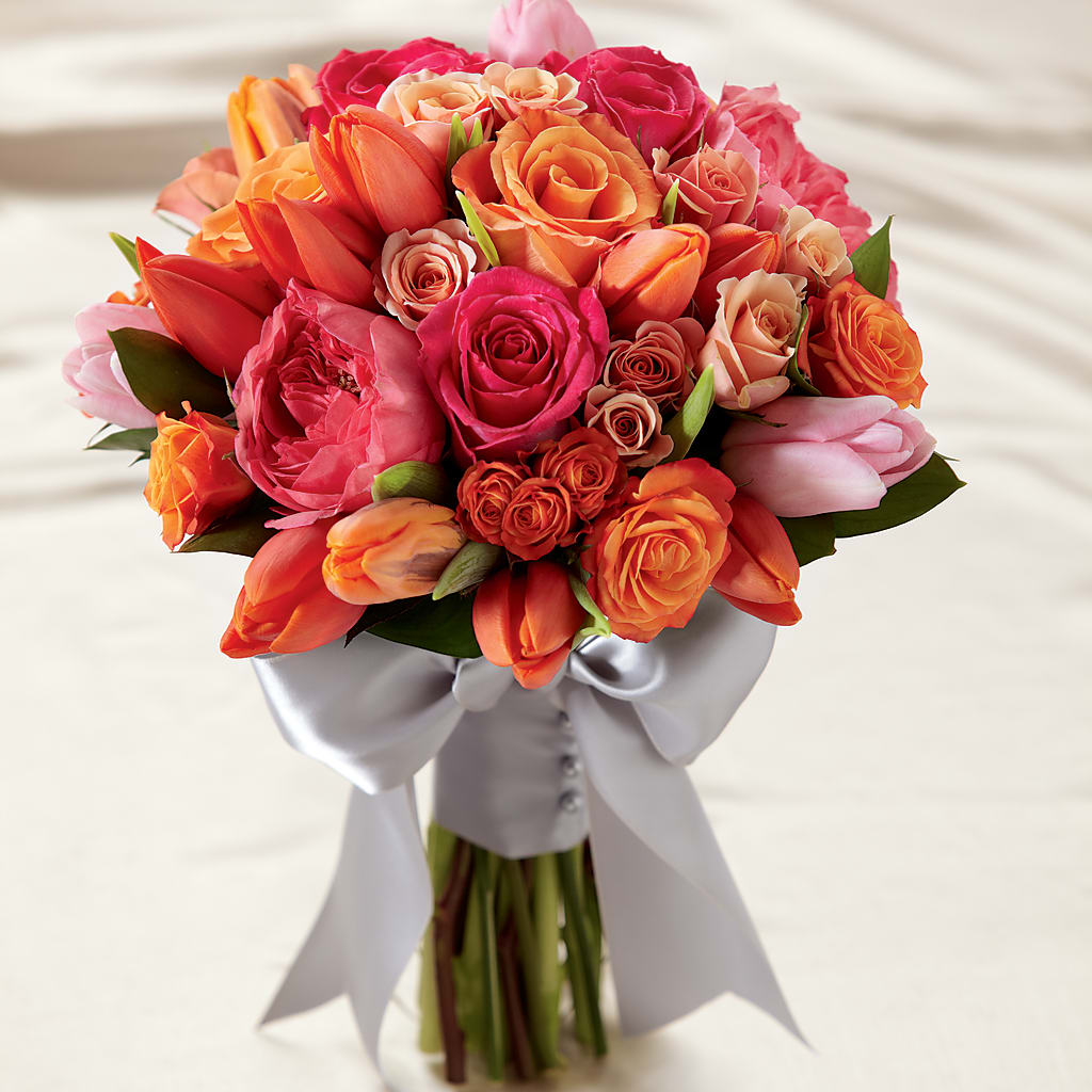 Sunset Dream Bouquet – Fleuriste Thalia, Varennes PQ