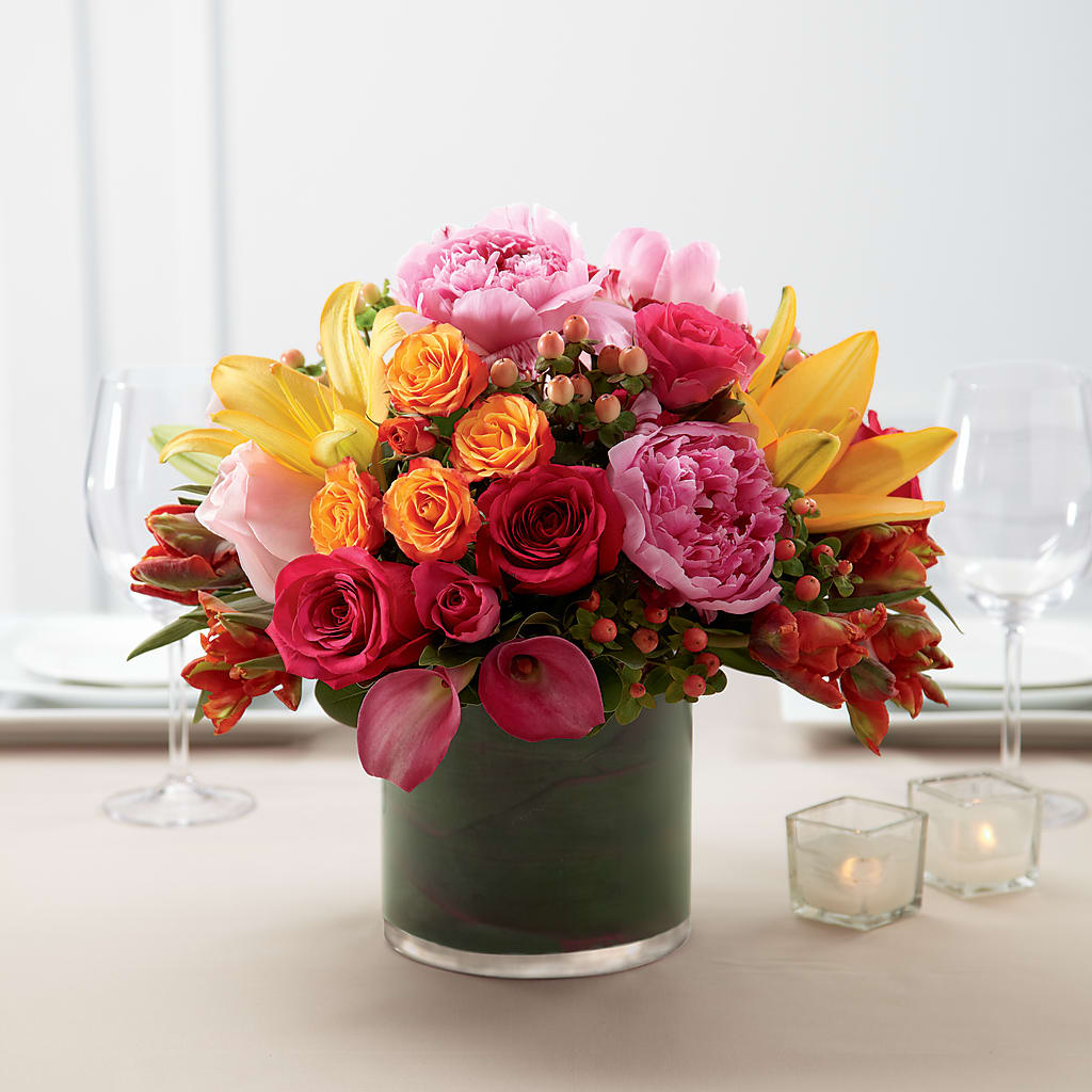 Color Mix Arrangement – Fleuriste Thalia, Varennes PQ