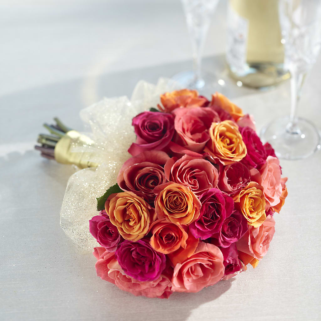 Sweet Roses Bouquet – Fleuriste Thalia, Varennes PQ