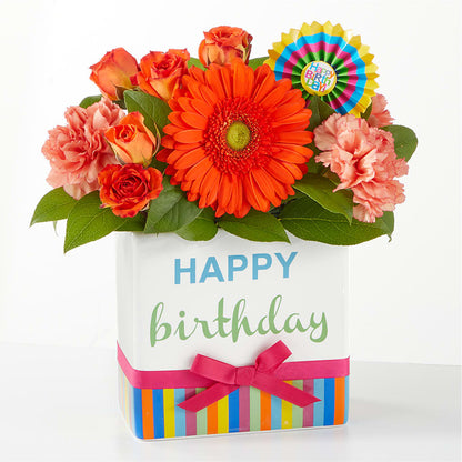 Birthday Surprise Bouquet –  Fleuriste Thalia, Varennes PQ