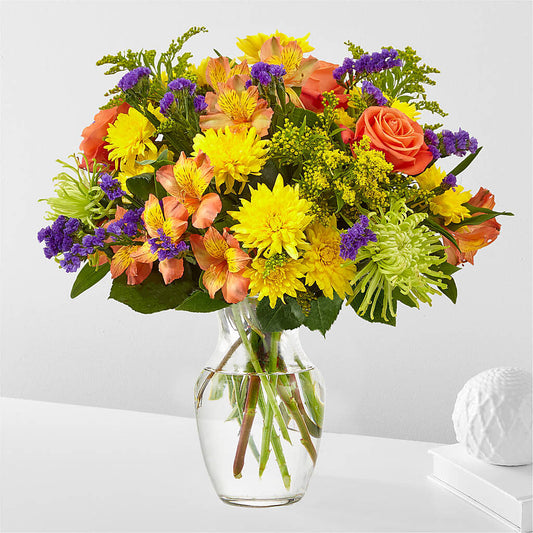 Marmalade Skies Bouquet –  Fleuriste Thalia, Varennes PQ