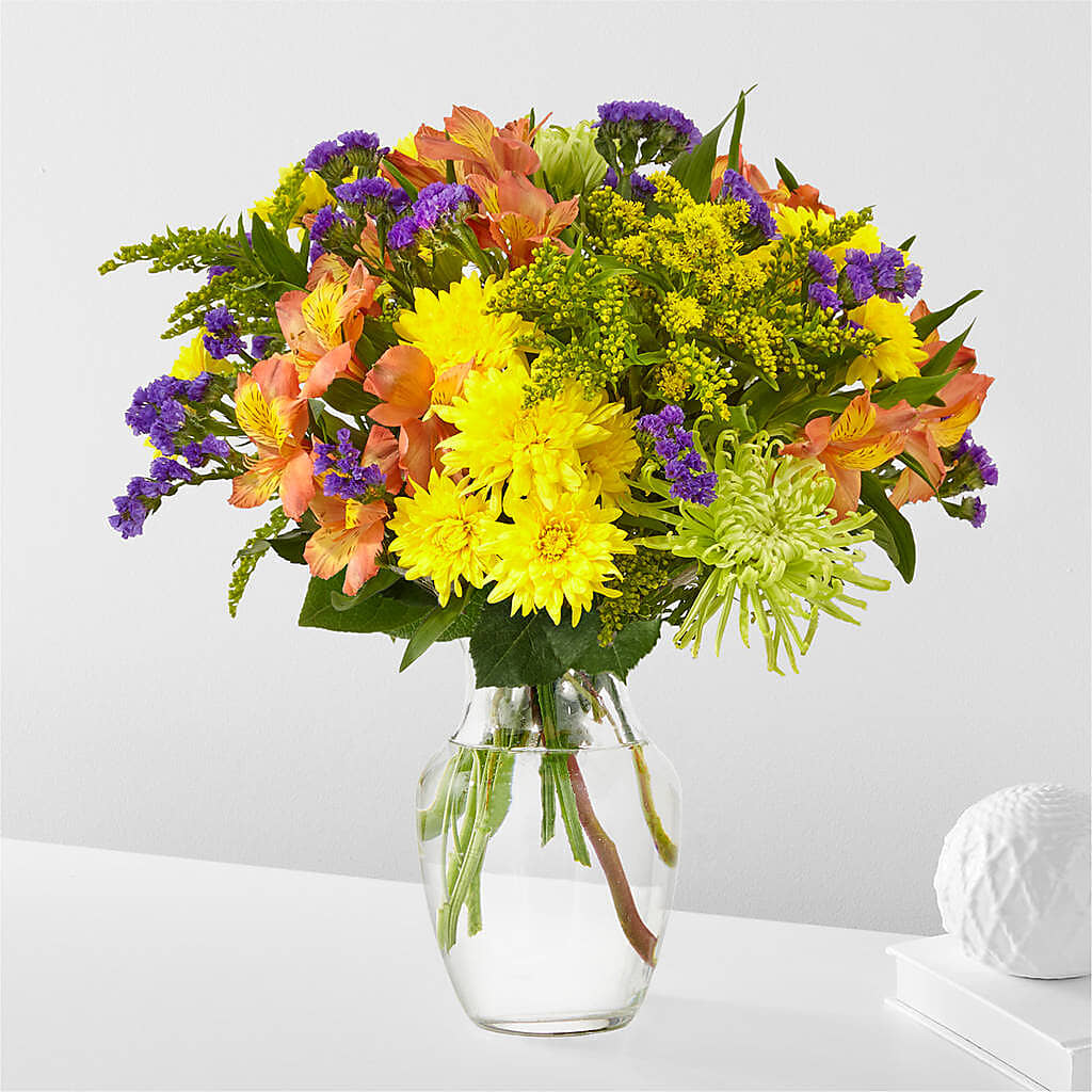 Marmalade Skies Bouquet –  Fleuriste Thalia, Varennes PQ