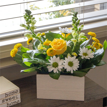 Sun Salutation Box Bouquet –  Fleuriste Thalia, Varennes PQ