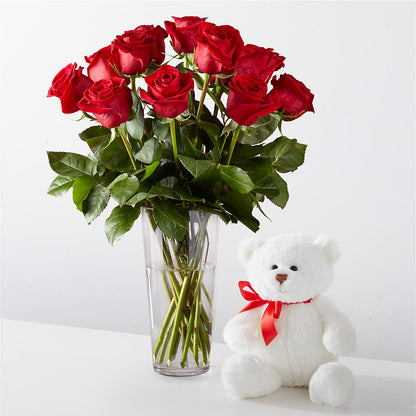 Romantic Long Stem Red Rose Bouquet Bundles –  Fleuriste Thalia, Varennes PQ