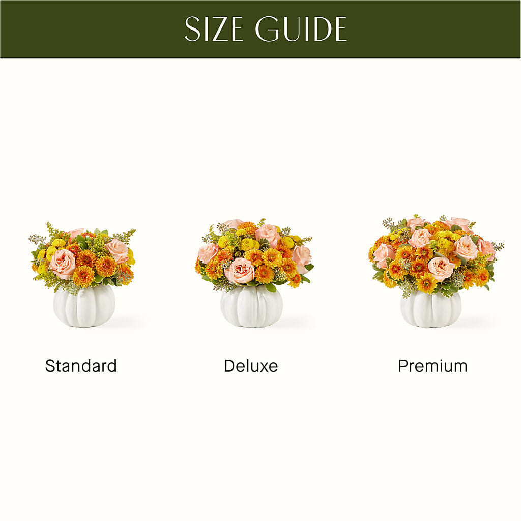 Peachy Pumpkin –  Fleuriste Thalia, Varennes PQ