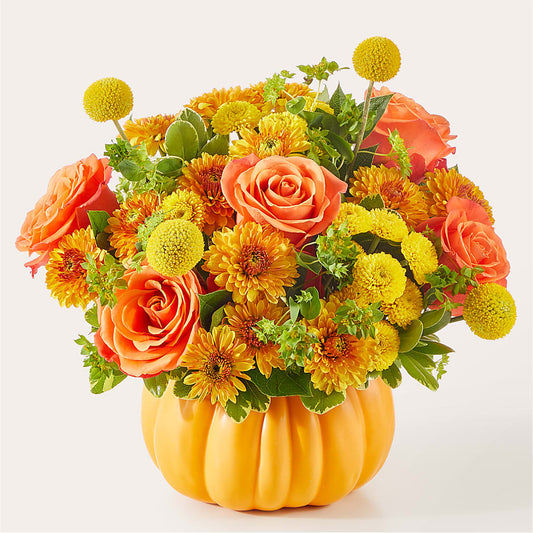 Gourdgeous Pumpkin –  Fleuriste Thalia, Varennes PQ
