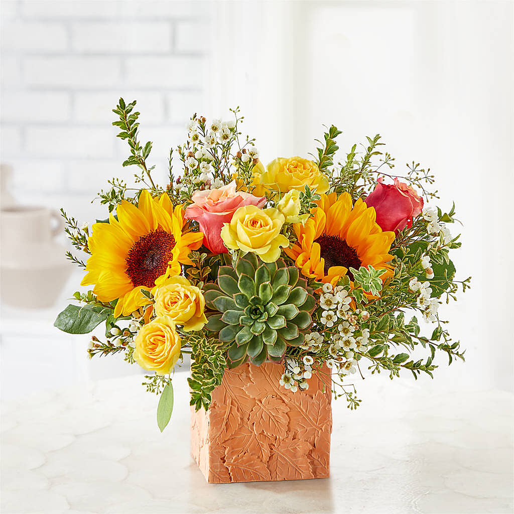 Sunflower Season Bouquet –  Fleuriste Thalia, Varennes PQ