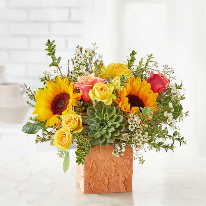 Sunflower Season Bouquet –  Fleuriste Thalia, Varennes PQ