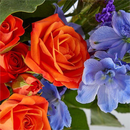 Radiant Citrus Bouquet –  Fleuriste Thalia, Varennes PQ