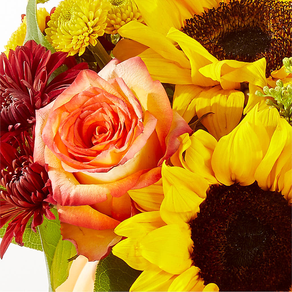 Golden Gourd Pumpkin Bouquet –  Fleuriste Thalia, Varennes PQ